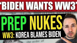 Korea Prepares for NUCLEAR WAR… ‘Biden Wants World War 3’ [upl. by Andrews172]