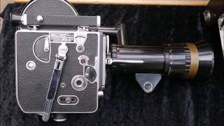 PaillardBolex 16mm Filmkamera auf der Fotobörse Gladbeck German language [upl. by Etirugram]