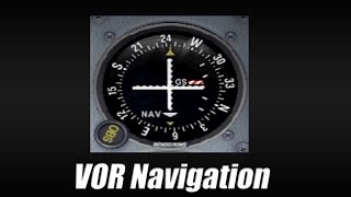 FSX Tutorial VOR Navigation [upl. by Azaria]