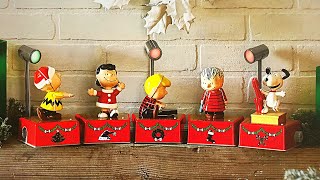 Hallmark 2017 Peanuts Christmas Dance Party Collector’s Set [upl. by Hutchison]