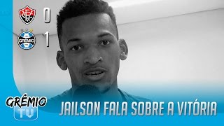 Jailson fala sobre o gol e a vitória em Salvador l GrêmioTV [upl. by Shanks]