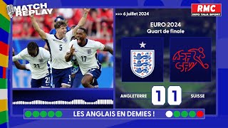 Angleterre 11 53 tab Suisse  Les Anglais se sortent du piège helvète le replay RMC [upl. by Nereil]