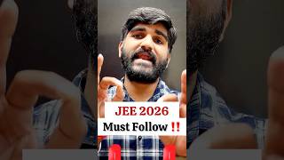 JEE Mains 2026 Strategy 99ile Confirmed✅  Complete Roadmap JEE 2026  JEE Mains Syllabus 2026 [upl. by Auj]