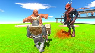 1v1v1 MUTANT PRIMATES vs INFERNALS vs FANTASY ARBS  Animal Revolt Battle Simulator [upl. by Suedaht367]