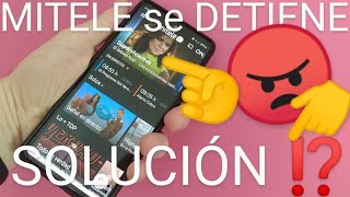 📺❌ MITELE se ha DETENIDO en ANDROID SOLUCIÓN FÁCIL y RÁPIDA [upl. by Phillie]