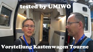 tested by UMIWO Vorstellung Kastenwagen tourne Caravan Salon 2019 [upl. by Leelah545]