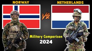 Netherlands vs Norway Military Power Comparison 2024  Norway vs Netherlands Military Power 2024 [upl. by Kanor]