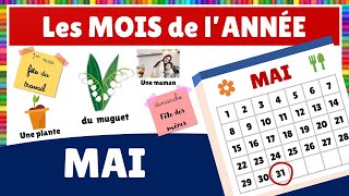 Les mois de lannée  le mois de MAI [upl. by Aesoh]