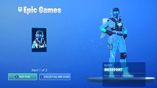 BUYING THE NEW BREAKPOINT PACK IN FORTNITE HOW TO GET THE BREAKPOINT PACK RIGHT NOW [upl. by Tristas598]