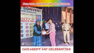 Childrens Day Celebration 2024 at Kolping Convent Hr Sec School Kanasiya [upl. by Ladiv]