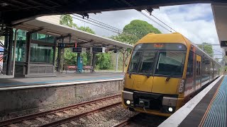 2190ST Transport Vlog 816 Sydney Trains Waratah A Set A33 128GH Hitachi 2Level IGBTVVVF [upl. by Siryt]