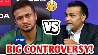 Shakib Al Hasan SAVAGE REPLY to Sehwag  BIG CONTROVERSY 😱🔥 T20 World Cup 2024 Cricket News [upl. by Lamori]