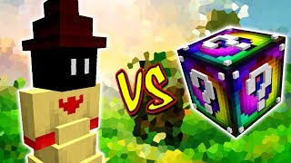 GRANDE MÁGICO VS LUCKY BLOCK SPIRAL MINECRAFT LUCKY BLOCK CHALLENGE ZELDA [upl. by Elbring]