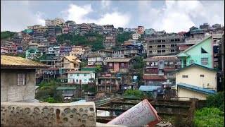 Baguio city Pinget Area Street Views Drive Video [upl. by Elleivap]