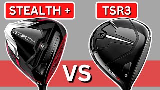 SO CONSISTENT Titleist TSR3 vs TaylorMade Stealth Plus [upl. by Hsemar]