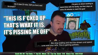 DSP the Most Disgusting Begging of the Year Stalling amp Guilt Tripping for 30 Mins to quotSavequot Streak [upl. by Auj408]