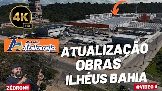 ZÉ DRONE ATUALIZA OBRAS Atakarejo ILHÉUS BAHIA 4K [upl. by Fabien]