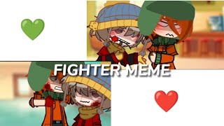 Fighter Meme  kyman  gacha x sp  ★yuriii [upl. by Eatnuahs552]