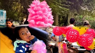 Candy ki Cotton Candy 🍭🍬 🫣 😯 viral kidsvideo rachnakumariparihar [upl. by Rekyr341]