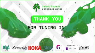 Maynooth Martyrs vs UCD RL  Ireland Esports Collegiate Rocket League Winter  Powered by Nativz [upl. by Enailil]