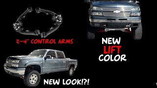 NEW LIFT COLOR  New 17s  New Uppers  Road To 1000 Subscribers  liftedtrucks squattedtrucks [upl. by Sauder]