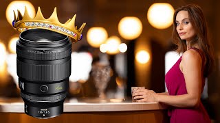 135mm Nikkor Plena  The Worlds Best Portrait Lens 😲 [upl. by Atauqal]