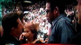 Manny Pacquiao Vs Ricky Hatton and hollywood stars [upl. by Analiese]