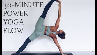 POWER YOGA FLOW  30Minute Intermediate  CAT MEFFAN [upl. by Florina]