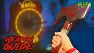 Infinite Warfare Zombies Weapon Guide  Axe Melee Weapon [upl. by Marrin434]