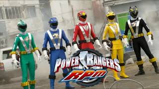 Power Rangers RPM Theme Song [upl. by Goodill]