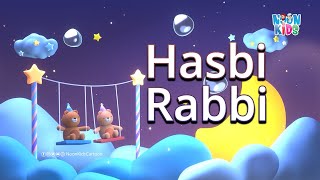 Hasbi Rabbi Jallallah Islamic Kids Song☀️Islamic Kids Cartoon ☀️Islamic Lullaby Song [upl. by Dahsra555]