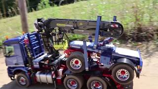 RC Trucks Langholztransport [upl. by Atilek393]