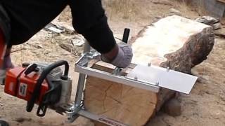 MKIII Small Log Mill and Mini Mill demo [upl. by Watson]