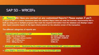 WRICEF  Workflow Reports Interfaces Enhancements Smartforms Sivans SAP SD Training [upl. by Ueihtam]