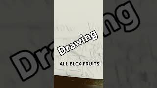 Drawing Blox Fruits artist bloxfruits series ytshorts roblox [upl. by Zeus]