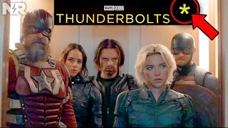 MARVEL’S THUNDERBOLTS TRAILER Avengers Tower Scene amp Asterisk Explained [upl. by Enilreug]