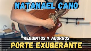 TABS Porte Exuberante  Natanael Cano  Oscar Maydon  Tutorial  REQUINTOS  ADORNOS  Guitarra [upl. by Gavrilla]