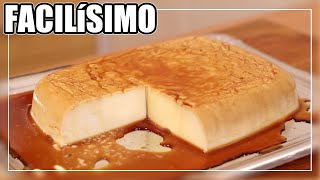 El FLAN en solo 3 MINUTOS con 3 INGREDIENTES  Sin Huevo y Sin Horno [upl. by Dodson]