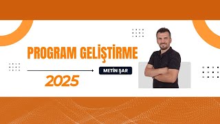 2025 PROGRAM GELİŞTİRME4 Plan Çeşitleri [upl. by Cowles633]