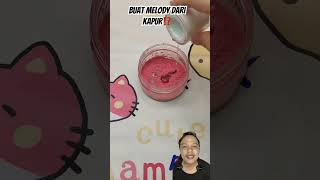 BUAT MELODY DARI KAPUR⁉️ diy kawaii sanrio cute pink lyrics speedup music remix kpop [upl. by Leeban]