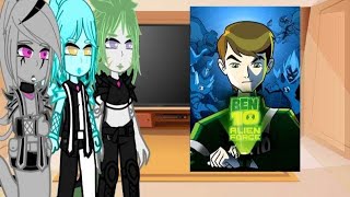 chaquetrix aliens au react ben 10 alien force transformation part 2 [upl. by Alcot]