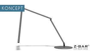 Koncept Z Bar LED Desk Lamp [upl. by Sine]