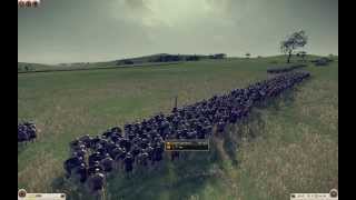 rome 2 cohortal legion battle MACHINIMA [upl. by Hgielhsa]