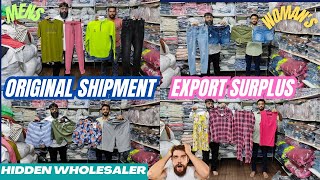 Original Shipment Export surplus Wholesaler Chakla branded clothes in mumbai Export surplus [upl. by Anastasia184]