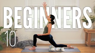 10Minute Yoga For Beginners  Start Yoga Here [upl. by Wane]