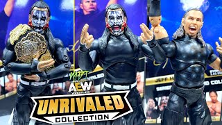 AEW UNRIVALED 16 HARDY BOYZ FIGURE REVIEW [upl. by Etnuhs]