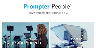 Prompter People 2023 Product Line Reel  wwwPrompterPeoplecom [upl. by Alrak49]