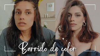 BARRIDO DE COLOR EN CASA ♡ ¿Me arruiné el cabello  Erandy Paz [upl. by Julian]