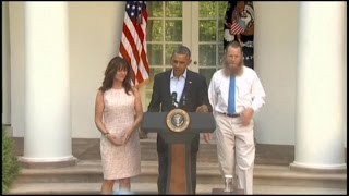 Bowe Bergdahl Rescued Obama Speaks About Release of Captured Soldier [upl. by Nofets]