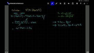 GRADIENTE DE LA DIVERGENCIA DE UN CAMPO VECTORIAL RADIAL [upl. by Mccreery853]